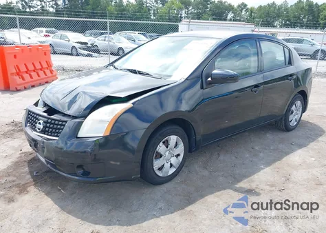 2008 Nissan Sentra 2.0 из США, поврежденный, VIN 3N1AB61E98L685869